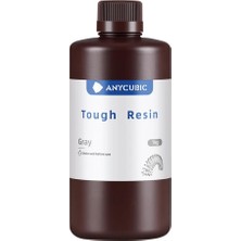 Anycubic Uv Tough(Sert Esnek) Reçine 1kg Gri