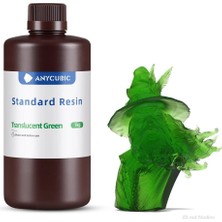 Anycubic Standart Uv Reçine 1kg Şeffaf Yeşil