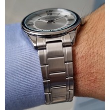 Casio Çelik Bilezik Metalik Kadran Erkek Kol Saati