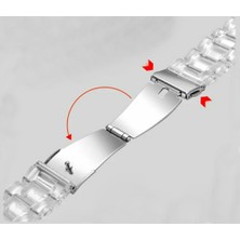 FirstModel Apple Watch 38MM / 40MM/ 41 mm (Seriler /se ile Uyumlu)  Reçine Kordon Beyaz