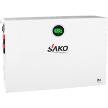 Enerjimar Sako Lityum Akü Li-Pack 51,2V-200 Ah (Lifepo4) BT200.48LFSK.603