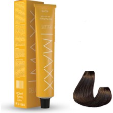 Maxx Deluxe Tüp Boya 7.0 Kumral 60 Ml X 3 Adet + Sıvı Oksidan 3 Adet