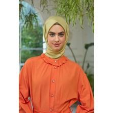 İpekhan Düz Desen Vual Eşarp Keten Vual Ipek Eşarp -  10100-02