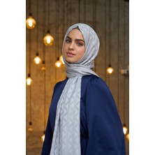 İpekhan Yaz Işıltısı Koleksiyonu İpeksi Jakar Şal Gümüş 9014-01