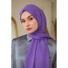 İpekhan Yaz Işıltısı Koleksiyonu İpeksi Jakar Şal Lavanta 9015-19