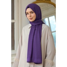 İpekhan Yaz Işıltısı Koleksiyonu İpeksi Jakar Şal Mor 9016-23