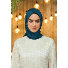 İpekhan Düz Desen Vual Eşarp Taş Gri Vual Ipek Eşarp -  10100-35