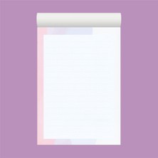 Grdall 1 Adet - A6 Ebat Mini Bloknot, Notepad, Memopad, Yapılacaklar Listesi, Planlayıcı, To Do List