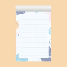 Grdall 1 Adet - A6 Ebat Mini Bloknot, Notepad, Memopad, Yapılacaklar Listesi, Planlayıcı, To Do List