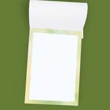 Grdall 1 Adet - A6 Ebat Mini Bloknot, Notepad, Memopad, Yapılacaklar Listesi, Planlayıcı, To Do List