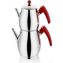 Xsay Zenlife Çaydanlık Kırmızı Kulp Mini