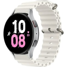 FirstModel 22 mm Universal Ocean Silikon Kordon Beyaz