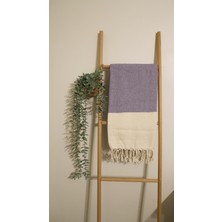 AQUATOLIA Balıksırtı Peştemal - %100 Pamuk- 100X180- Peştemal- Plaj Havlusu- Zikzak Desen