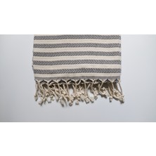 AQUATOLIA Knidos Peştemal - %100 Pamuk- 100X180- Peştemal- Plaj Havlusu- Çizgi Desen