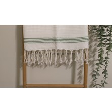 AQUATOLIA Bambu Saray Peştemal - %100 Pamuk- 100X180- Peştemal- Plaj Havlusu- Çizgi Desen