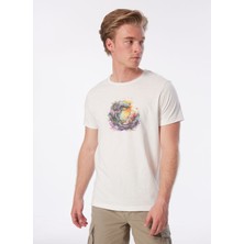 Blackspade Yuvarlak Yaka Düz Beyaz Erkek T-Shirt 10638