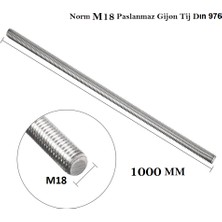 Norm M18 Paslanmaz Gijon Tij Dın 976