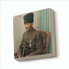 Baksepete Atatürk Baskılı Doğaltaş MAGNETKRT-104BUZDOLABI Süsü