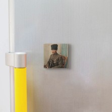 Baksepete Atatürk Baskılı Doğaltaş MAGNETKRT-104BUZDOLABI Süsü