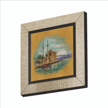 Sadrazam Ortaköy Camii Baskılı Mdf MAGNETKRT-036BUZDOLABI Süsü