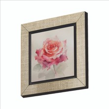 Sadrazam Gül Baskılı Mdf MAGNETKRG-151BUZDOLABI Süsü