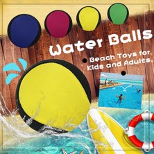Pengfu Shop Ye 6cm Stili Su Topları Suda Sıçrayış Havuz Topu Plaj Oyuncakları Çocuklar ve Yetişkinler Için Oyuncak Plaj Topu Su Balonları Renkli Toplar Açık Plaj Oyuncakları (Yurt Dışından)