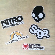 Pengfu Shop D Stili 1 Parça Vinil Snowboard Çıkartmalar Araba Çıkartmaları Açık Logo Pegatinas Laptop Bagaj Bisiklet Sürahi Motor Için Güneş Koruyucu (Yurt Dışından)