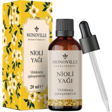 Monoville Nioli Uçucu Yağı Cam Damlalıklı Özel Kutusunda %100 Saf Ve Doğal 20 ml