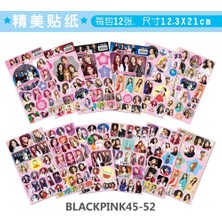 Pengfu Shop Bir Stil Istiyorum Karışık 12SETLOT Kpop Twıce Got7 Etiketler Oyuncak Tüm Rakamlar Hd Moda Dıy Kendinden Yapışkanlı El Gözyaşı Kağıt Etiket Oyuncaklar (Yurt Dışından)