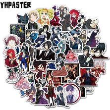 Pengfu Shop 10 Adet Rastgele B Tarzı Adet Siyah Butler Çıkartmalar Japon Anime Sticker Dizüstü Bagaj Motosiklet Telefonu Için Kaykay Dizüstü Snowboard Oyuncak (Yurt Dışından)