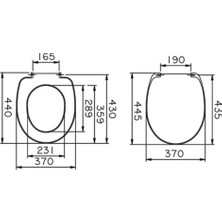 Norm Nuvoplast Klozet Kapağı Beyaz 70-003-002
Normal Kapanır Standarttır.