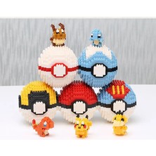 Pengfu Shop JM-311 Stili Kutu 20 Yeni Stil Pokemon Blokları Küçük Parçacıklar Mini Yapı Montajlı Pikachu Eğitici Oyuncaklar (Yurt Dışından)