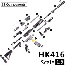 Pengfu Shop 6 Adet Set Stili 1:6 Ölçekli Oyuncak Tabanca Modeli G42 AK47 98K Tüfek Bulmacalar Yapı Tuğlaları Montaj Silahı Askeri Koleksiyonlar Sahne Sandpan Oyunu (Yurt Dışından)
