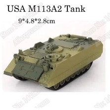 Pengfu Shop 15 M1113A2 Stili :72 4d Plastik Tank Kitleri Birleştirin Ikinci Dünya Savaşı Modeli Bulmaca Çocuklar Için Askeri Kum Masa Oyuncaklar Montajı (Yurt Dışından)