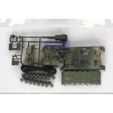 Pengfu Shop 21 Meydan Okuyan Stili Lastic Monte Tank Model Kit Ikinci Dünya Savaşı Askeri Model Puzzletles Tankları Kum Masa Tankları Oyuncaklar Boys Için (Yurt Dışından)