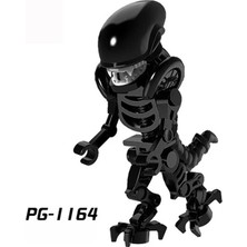 Pengfu Shop No.23 Tarzı Film Serisi Alien Terminatör Alien Vs Predator Aksiyon Figürü Prometheus Buz Canavarları Yapı Taşları Çocuklar Için Çocuk Oyuncakları (Yurt Dışından)