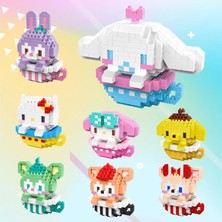 Pengfu Shop NO.2101 Stili Kutu Yok Hc Sihirli Bloklar Karikatür Kedi Mini Tuğla Melodyy Mikro Fincan Anime Yapı Oyuncak Juguetes Müzayede Modeli Oyuncak Çocuklar Hediyeler Kız Mevcut (Yurt Dışından)