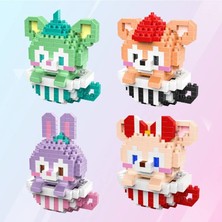 Pengfu Shop NO.2101 Stili Kutu Yok Hc Sihirli Bloklar Karikatür Kedi Mini Tuğla Melodyy Mikro Fincan Anime Yapı Oyuncak Juguetes Müzayede Modeli Oyuncak Çocuklar Hediyeler Kız Mevcut (Yurt Dışından)