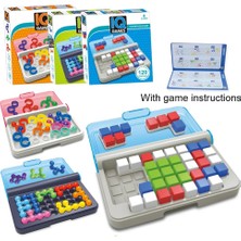 Pengfu Shop Bir Stil Allenges Smart Iq Games Focus 3D Puzzle Logical Thinking Building Travel Game Solution Game Montessori Toys Kids Gif (Yurt Dışından)