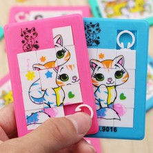Pengfu Shop No.2 1728 Adet Kutu Stili Plastik Slayt Bulmaca Oyuncak Karikatür 9-Izgara Bulmaca Oyunu Oyuncaklar Ilginç Biliş Çocukluk Yapboz Oyuncaklar Çocuklar Çocuklar Için (Yurt Dışından)