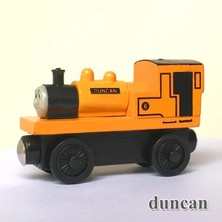 Pengfu Shop Duncan Tarzı Manyetik Ahşap Trenler Thomas Ahşap Oyuncak Thomas Tren Ahşap Model Trenler Bebek Thomas ve Arkadaşlar Için Çocuk Için Ahşap Oyuncaklar Inşa Ediyor (Yurt Dışından)