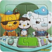 Pengfu Shop No.6 Tarzı Bulmacalar Ünlü Karikatür Octonauts Çocuklar Için Eğitici Oyuncak Dijital Kağıt Uzzle Oyunu Çocuk Oyuncakları (Yurt Dışından)