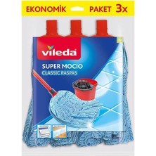 Vileda Klasik Mop Paspas 3'lü Ekonomik Paket