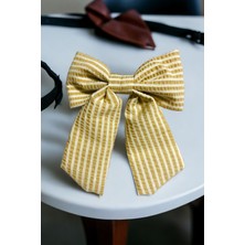 Aymeta Kadın Çizgili Fiyonk Otomatik Toka