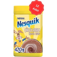 Nesquik Plus Kakaolu Toz Içecek 420G x 12 Adet