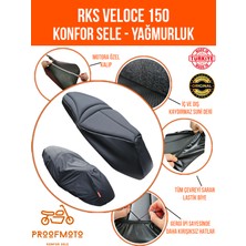 PROOFMOTO Rks Veloce 150 Konfor Sele ve Yağmurluk Kılıf