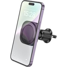 Coofbe 360° Döner Başlıklı Magsafe Uyumlu Havalandırma Araç Tutucu Iphone 12 13 14 15 Pro Max Uyumlu