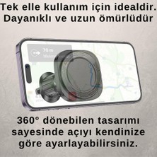 Coofbe 360° Döner Başlıklı Magsafe Uyumlu Havalandırma Araç Tutucu Iphone 12 13 14 15 Pro Max Uyumlu