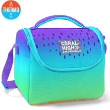 Coral High Kids Mor Lila Renk Geçişli Thermo Beslenme Çantası 11777