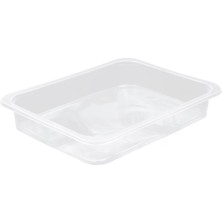 Limera Bölmesiz Film Yapıştırmalı Gıda Kabı - 50 Adet